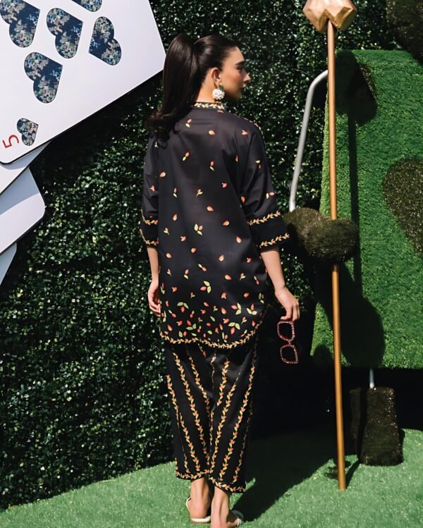 WhatsApp Image 2025-06-26 at 15.51.24_9964d2fb Elegant Black Floral Leaf Print Co-Ord Set for Women β Chic & Comfortable Summer Wear